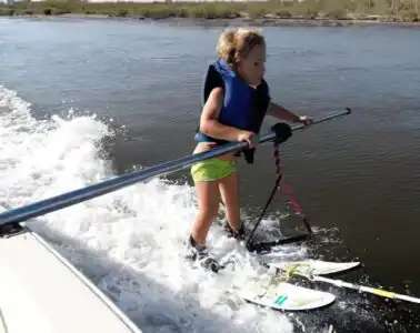 ski nautique arc sur tille initiation enfant